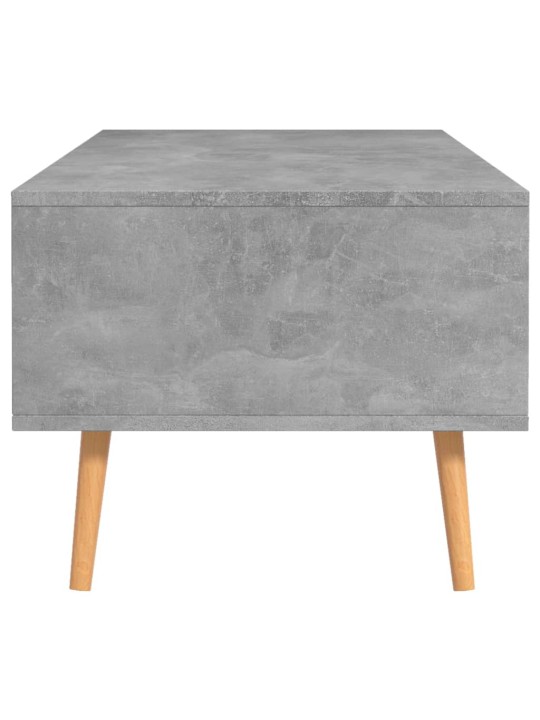 Konferenční stolek betonově šedý 100x49,5x43cm kompozitní dřevo
