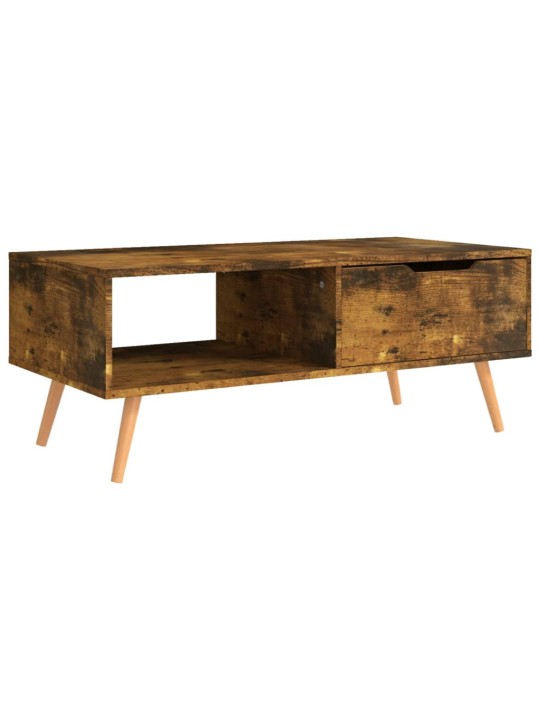 Konferenční stolek kouřový dub 100x49,5x43 cm kompozitní dřevo