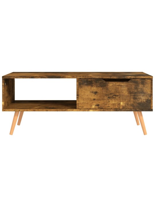 Konferenční stolek kouřový dub 100x49,5x43 cm kompozitní dřevo