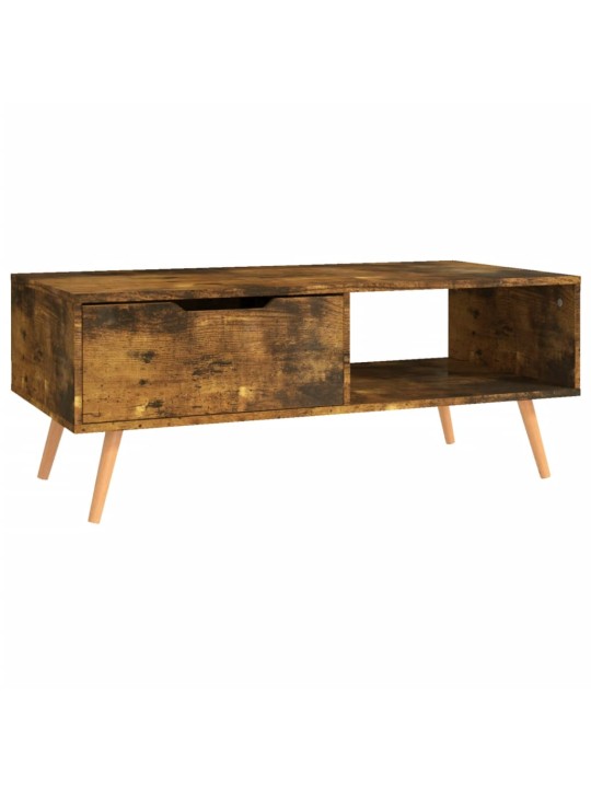 Konferenční stolek kouřový dub 100x49,5x43 cm kompozitní dřevo