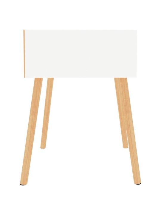 Noční stolky 2 ks bílé 40 x 40 x 56 cm kompozitní dřevo
