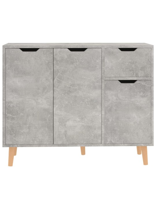 Příborník betonově šedý 90 x 30 x 72 cm kompozitní dřevo