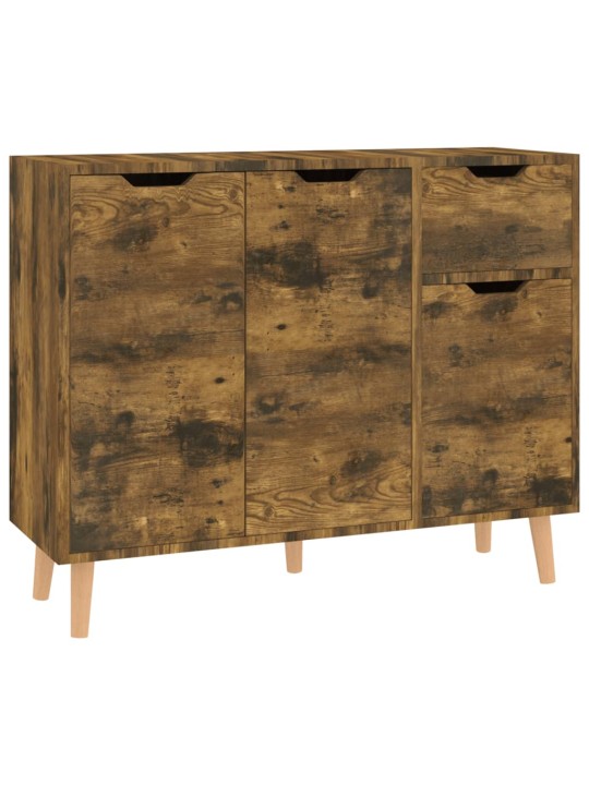 Příborník kouřový dub 90 x 30 x 72 cm kompozitní dřevo