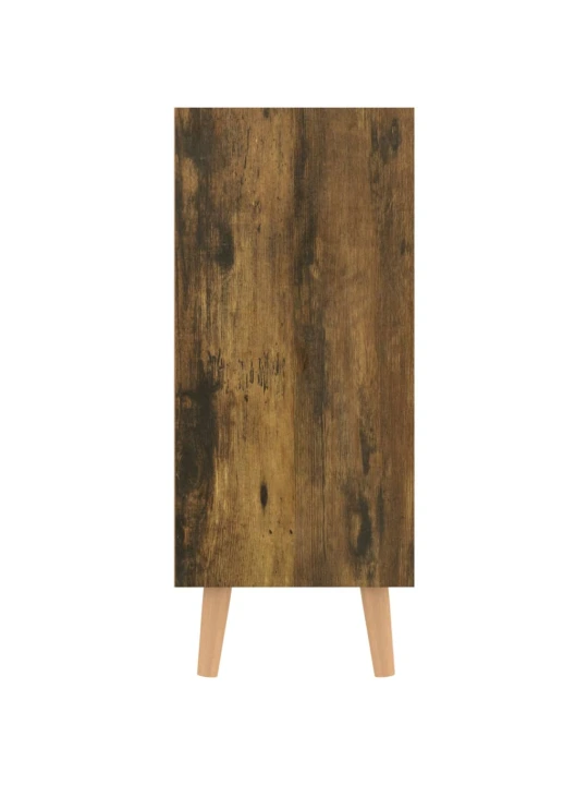 Příborník kouřový dub 90 x 30 x 72 cm kompozitní dřevo