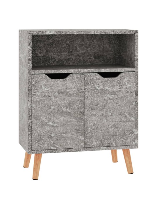 Příborník betonově šedý 60 x 30 x 72 cm kompozitní dřevo