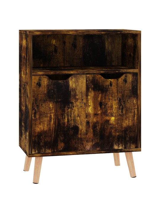 Příborník kouřový dub 60 x 30 x 72 cm kompozitní dřevo