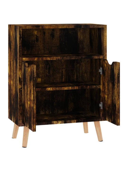Příborník kouřový dub 60 x 30 x 72 cm kompozitní dřevo