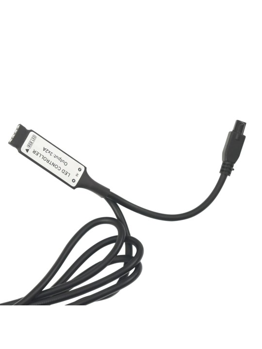 Noční stolek s LED lesklý černý 45x35x67 cm kompozitní dřevo