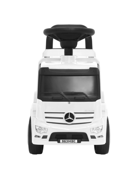 Odrážedlo Mercedes-Benz náklaďák bílý