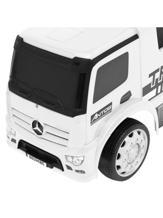 Odrážedlo Mercedes-Benz náklaďák bílý