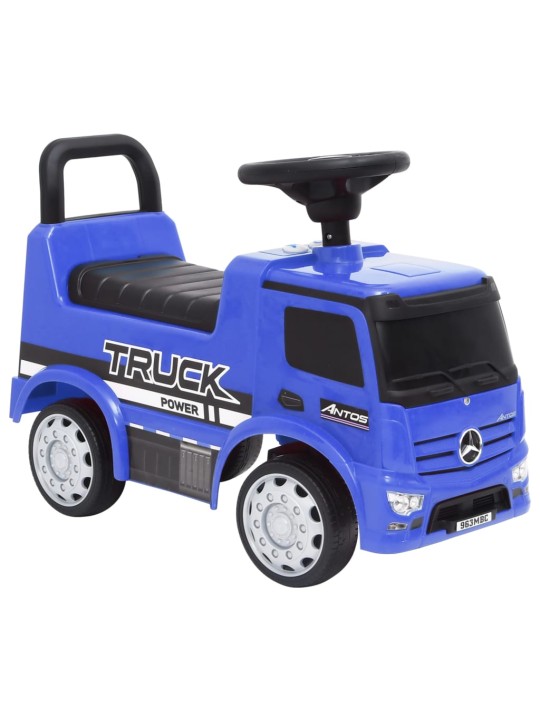 Odrážedlo Mercedes-Benz náklaďák modré