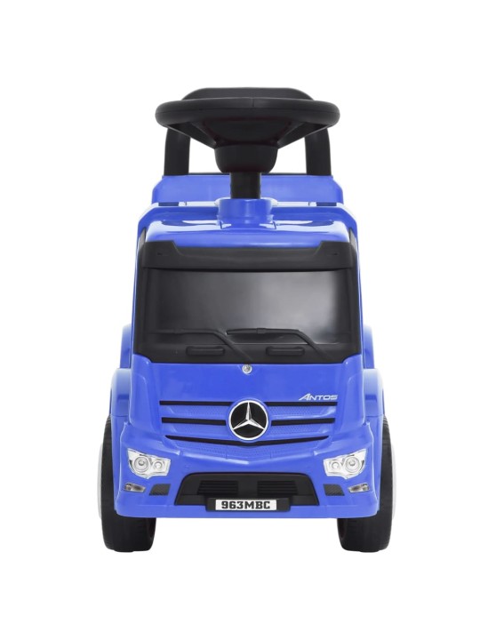 Odrážedlo Mercedes-Benz náklaďák modré