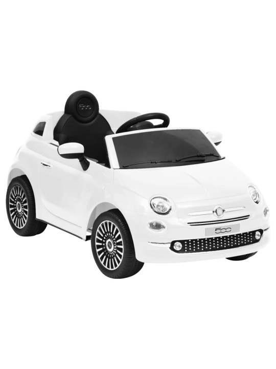 Dětské elektrické auto Fiat 500 bílé