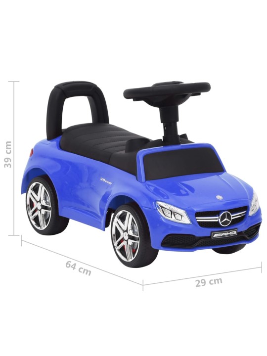 Odrážedlo Mercedes-Benz C63 modré