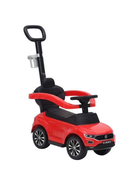 Odrážedlo Volkswagen T-Roc červené