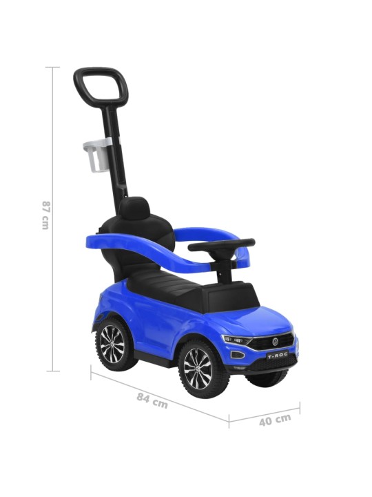 Odrážedlo Volkswagen T-Roc modré