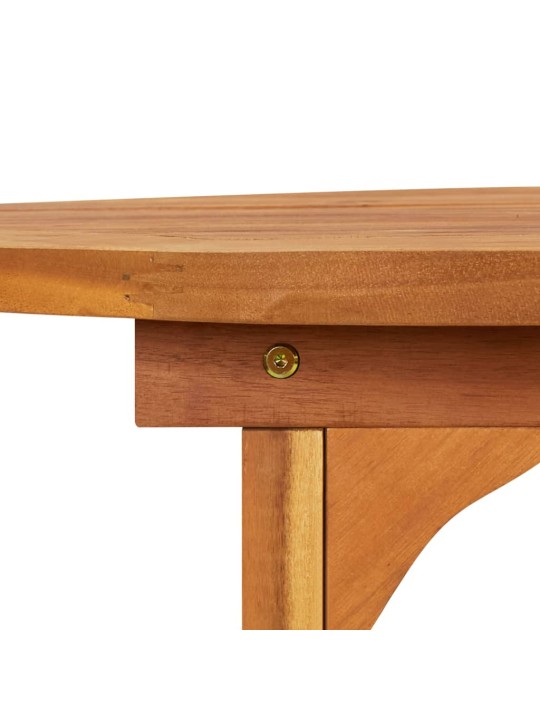 Zahradní jídelní stůl 280 x 90 x 75 cm masivní akáciové dřevo