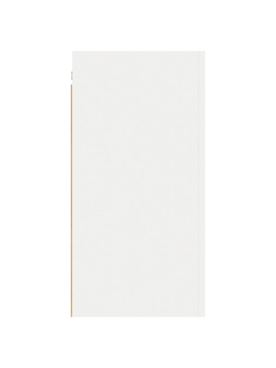 TV stolek bílý 30,5 x 30 x 60 cm kompozitní dřevo