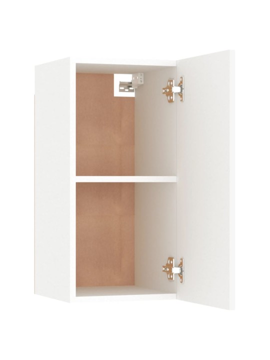 TV stolky 2 ks bílé 30,5x30x60 cm kompozitní dřevo