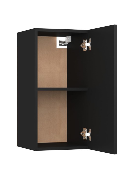 TV stolek černý 30,5x30x60 cm kompozitní dřevo