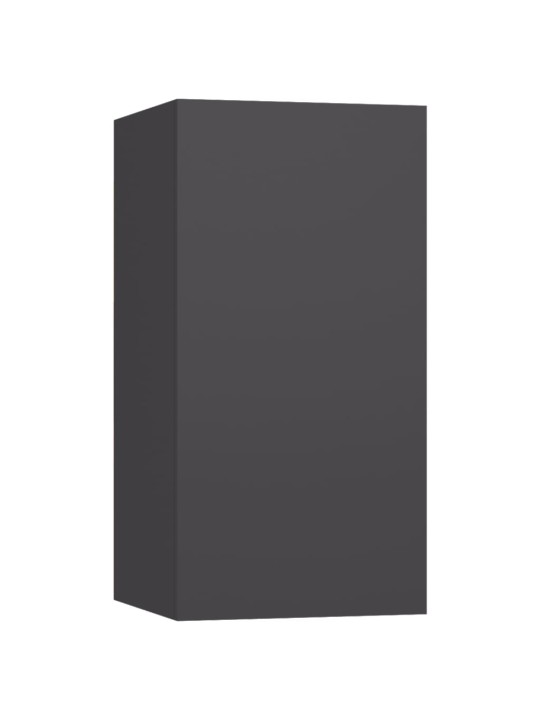 TV stolek šedý 30,5x30x60 cm kompozitní dřevo