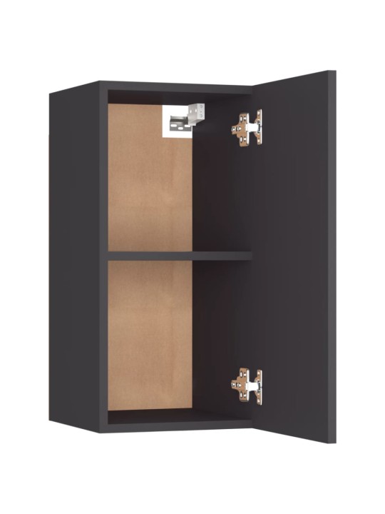 TV stolek šedý 30,5x30x60 cm kompozitní dřevo
