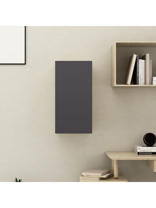 TV stolek šedý 30,5x30x60 cm kompozitní dřevo