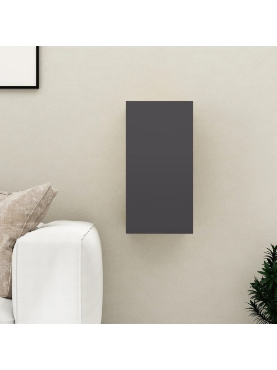 TV stolek šedý 30,5x30x60 cm kompozitní dřevo