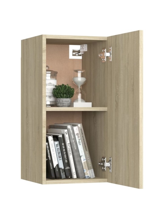 TV stolek dub sonoma 30,5x30x60 cm kompozitní dřevo
