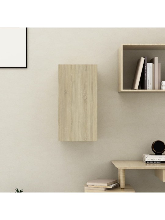 TV stolek dub sonoma 30,5x30x60 cm kompozitní dřevo