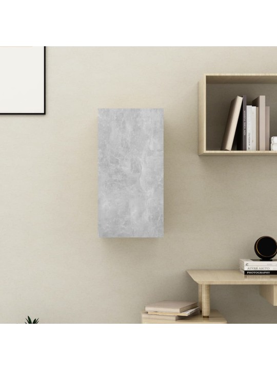 TV stolek betonově šedý 30,5x30x60 cm kompozitní dřevo