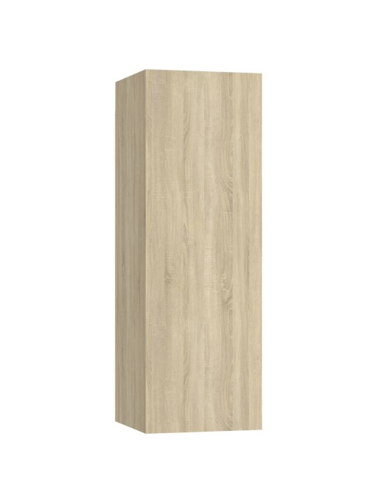 TV stolek dub sonoma 30,5x30x90 cm kompozitní dřevo