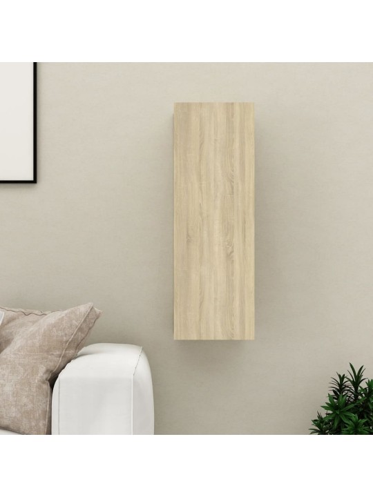 TV stolek dub sonoma 30,5x30x90 cm kompozitní dřevo