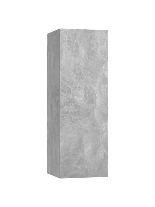 TV stolek betonově šedý 30,5x30x90 cm kompozitní dřevo