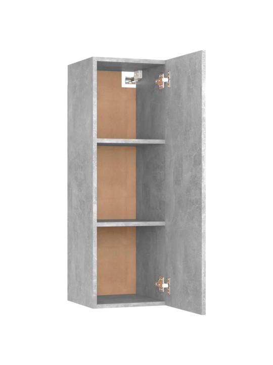 TV stolek betonově šedý 30,5x30x90 cm kompozitní dřevo
