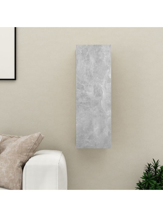 TV stolek betonově šedý 30,5x30x90 cm kompozitní dřevo