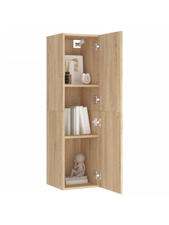 TV stolek dub sonoma 30,5x30x110 cm kompozitní dřevo