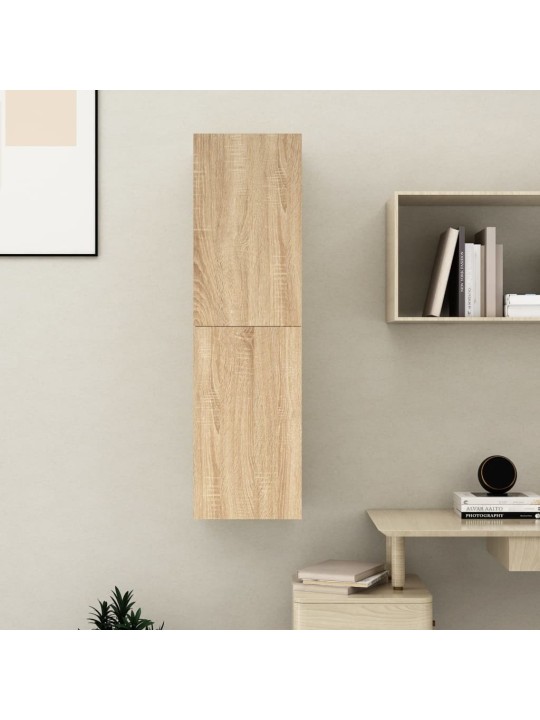 TV stolek dub sonoma 30,5x30x110 cm kompozitní dřevo