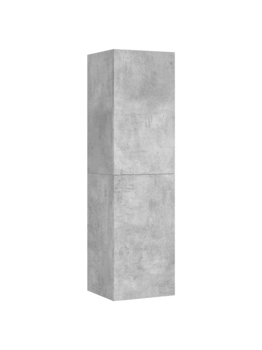 TV stolek betonově šedý 30,5x30x110 cm kompozitní dřevo