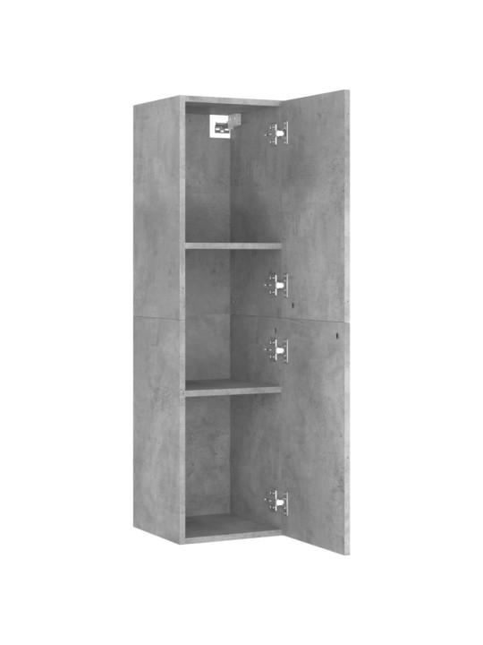 TV stolek betonově šedý 30,5x30x110 cm kompozitní dřevo