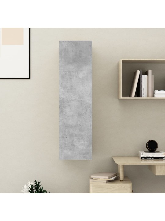 TV stolek betonově šedý 30,5x30x110 cm kompozitní dřevo