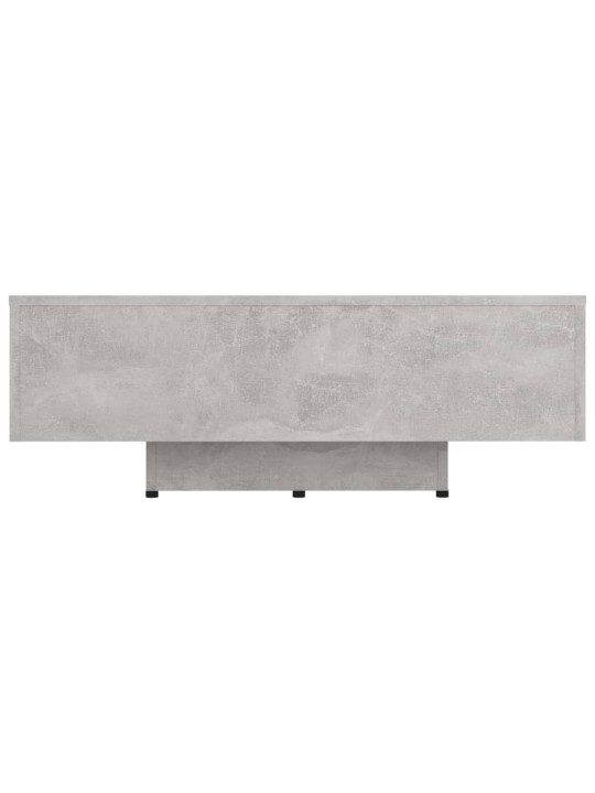 Konferenční stolek betonově šedý 85x55x31 cm kompozitní dřevo