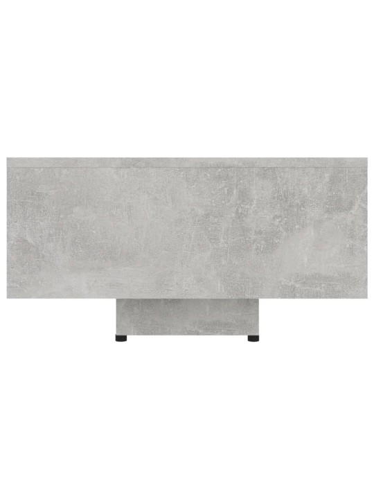 Konferenční stolek betonově šedý 85x55x31 cm kompozitní dřevo