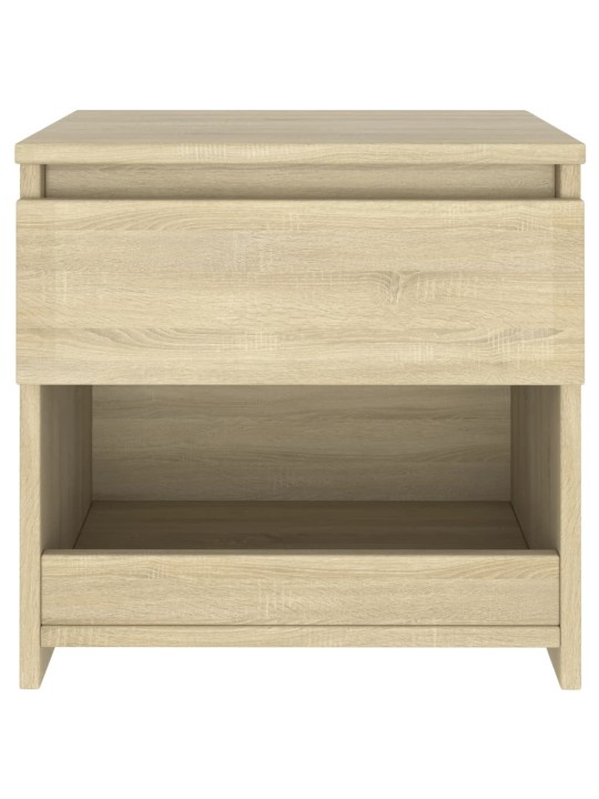 Noční stolky 2 ks dub sonoma 40 x 30 x 39 cm kompozitní dřevo