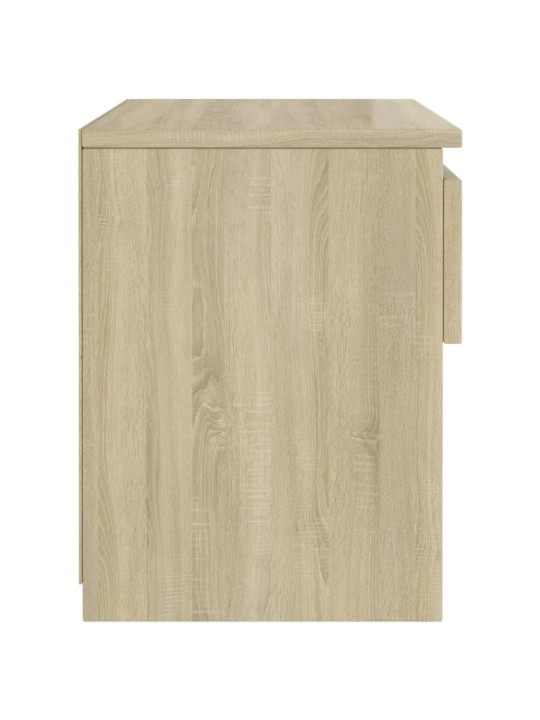 Noční stolky 2 ks dub sonoma 40 x 30 x 39 cm kompozitní dřevo