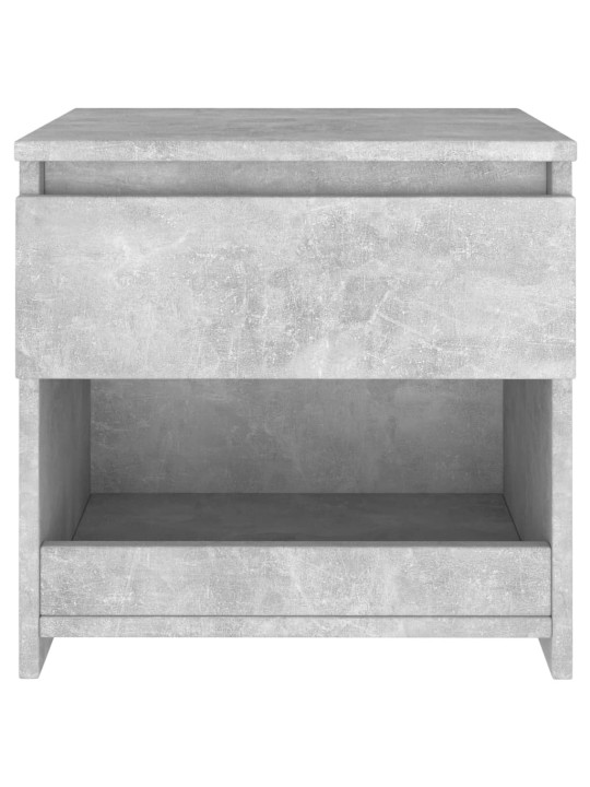 Noční stolky 2 ks betonově šedé 40x30x39 cm kompozitní dřevo