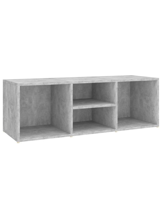 Botníková lavice betonově šedá 105x35x35cm kompozitní dřevo