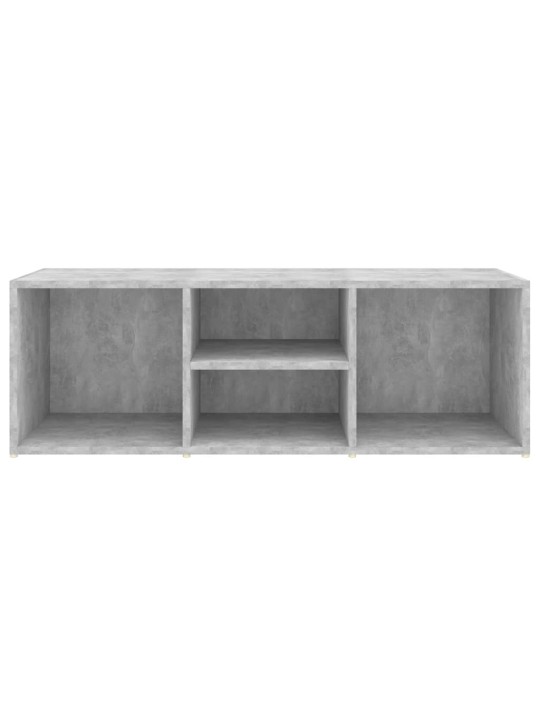 Botníková lavice betonově šedá 105x35x35cm kompozitní dřevo