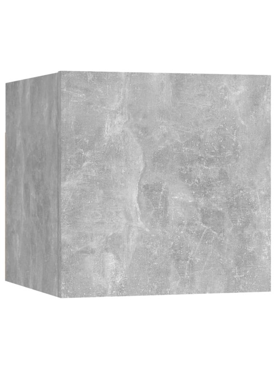 Nástěnná TV skříňka betonově šedá 30,5x30x30 cm