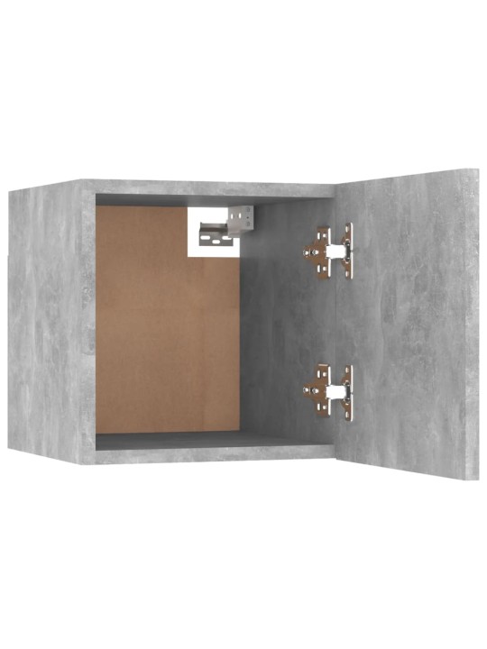 Nástěnná TV skříňka betonově šedá 30,5x30x30 cm